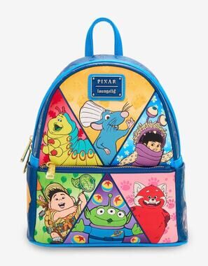 Loungefly Disney Pixar Characters Backpack NWT